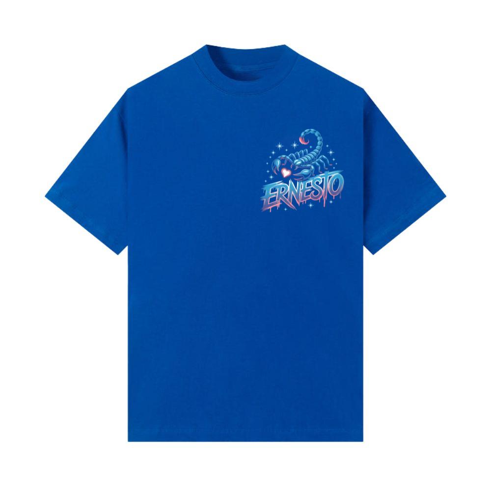 Ernesto Scorpion Neon Retro Horror Style T-Shirts
