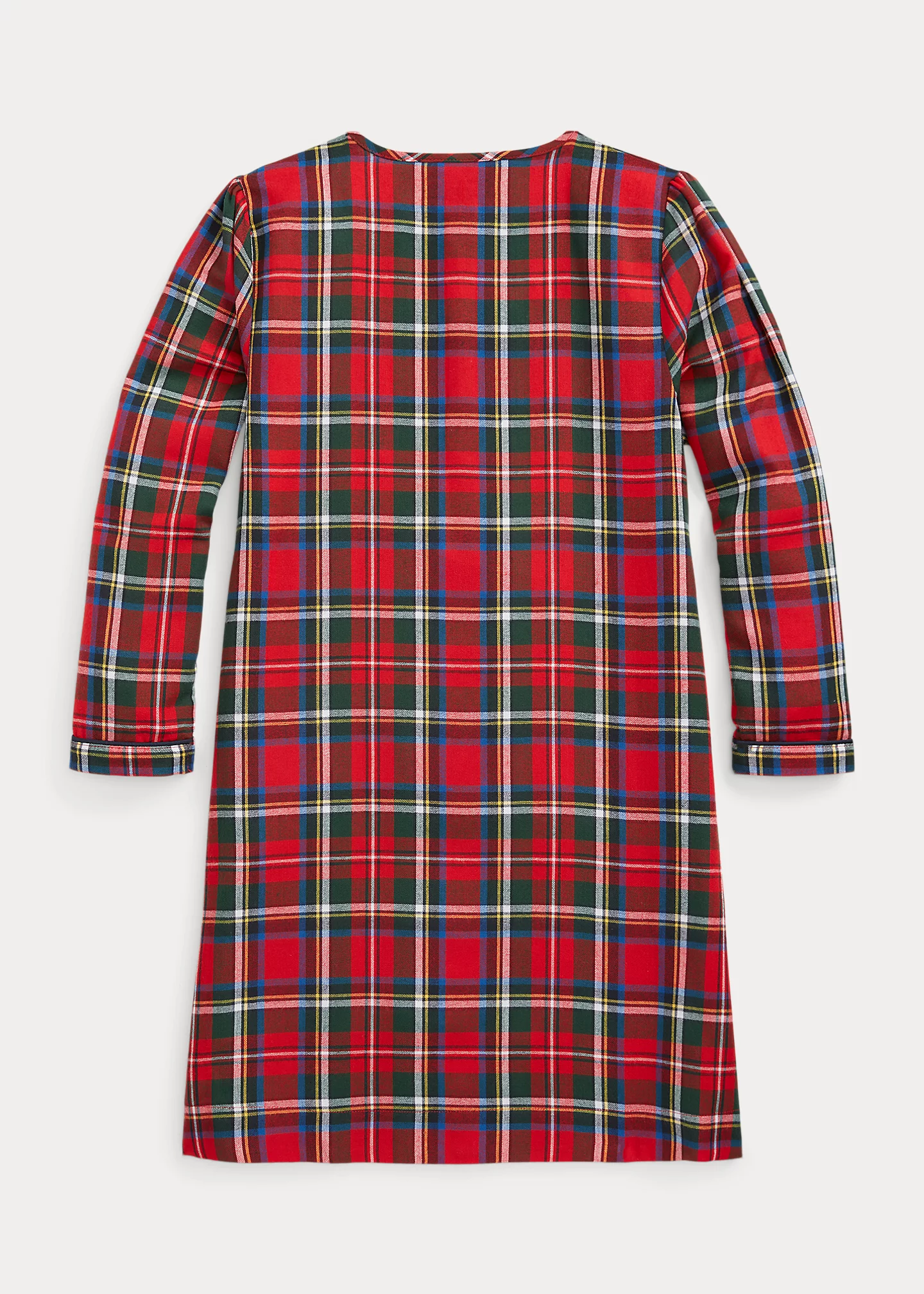 Plaid Flannel Sleep Shirt