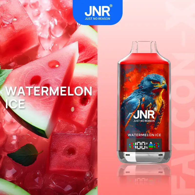JNR - Falcon X - 18K Puffs - Disposable Vape - Watermelon Ice