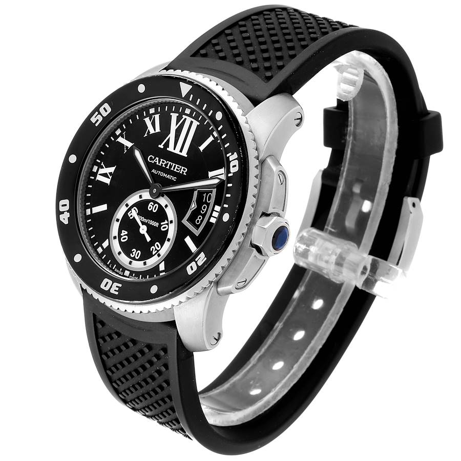 [2026 Mirror Grade]Calibre Diver Black Rubber 42mm