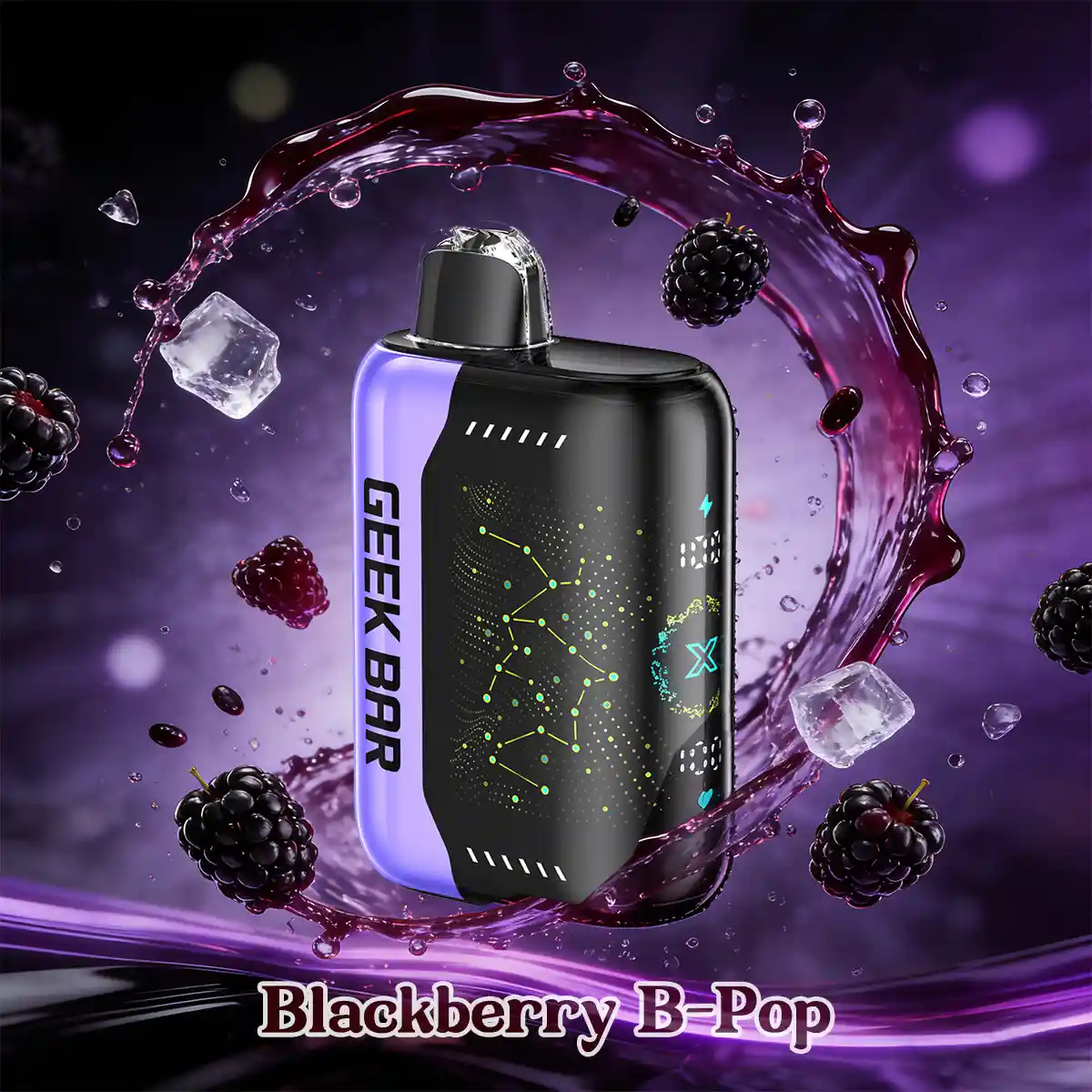 GEEK BAR PULSE X 25000 PUFFS Blackberry B-Pop