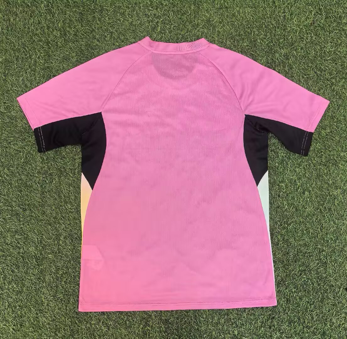 2026 Portugal Pre-Match Training Suit Pink Shirt