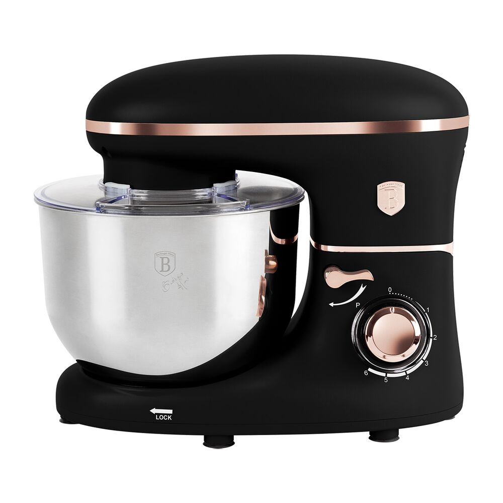 BERLINGERHAUS Robot planetarny BerlingerHaus Black Rose, 1300 W, 6 l, 3 końcówki