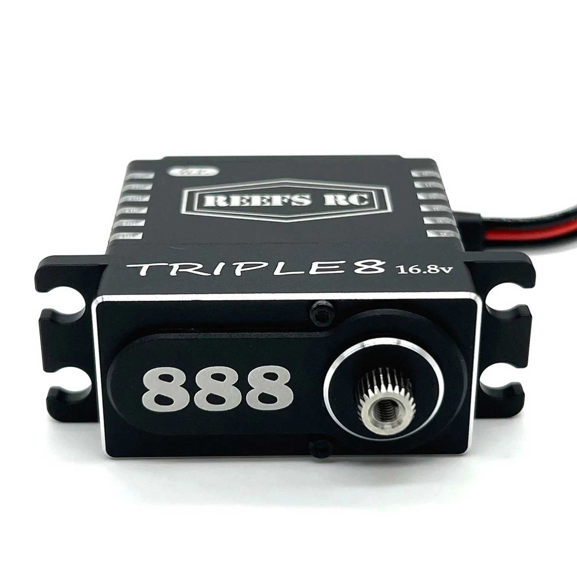 Triple8 Standard Digital Metal Gear Waterproof Direct Power Servo, Black