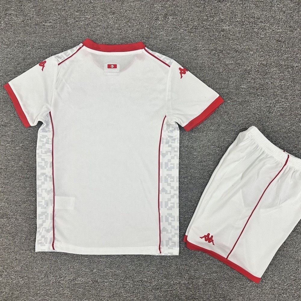 2026 Tunisia Kid Football Kit Home