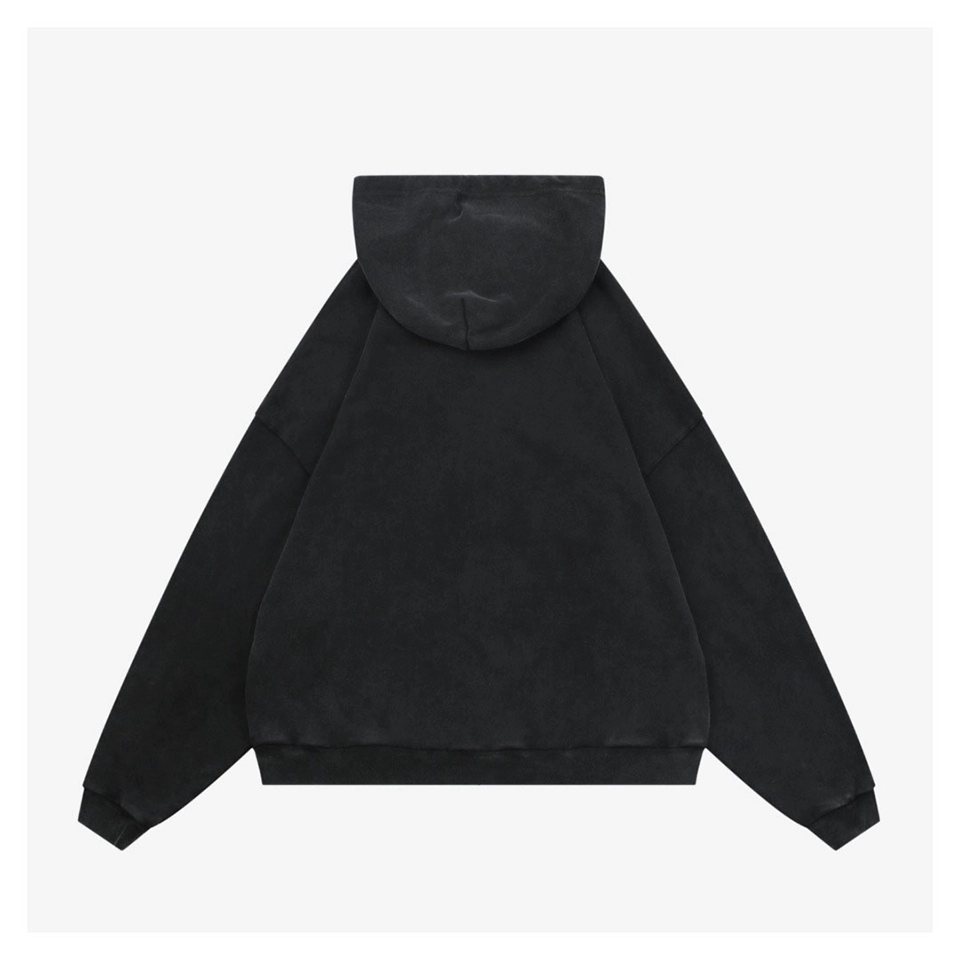 Blcg Distressed Double-B Logo Hoodie