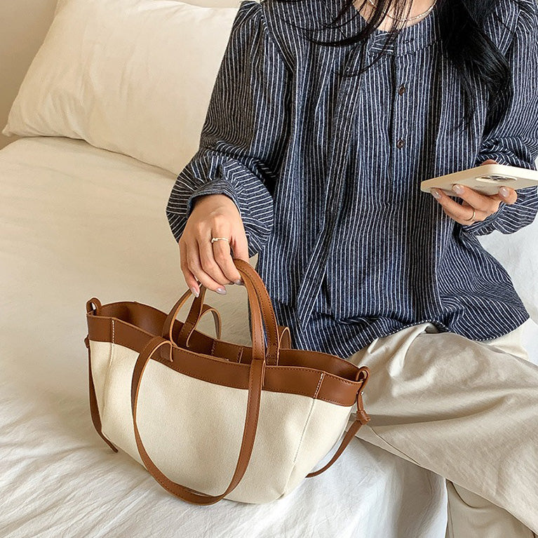 Daisy Canvas Tote