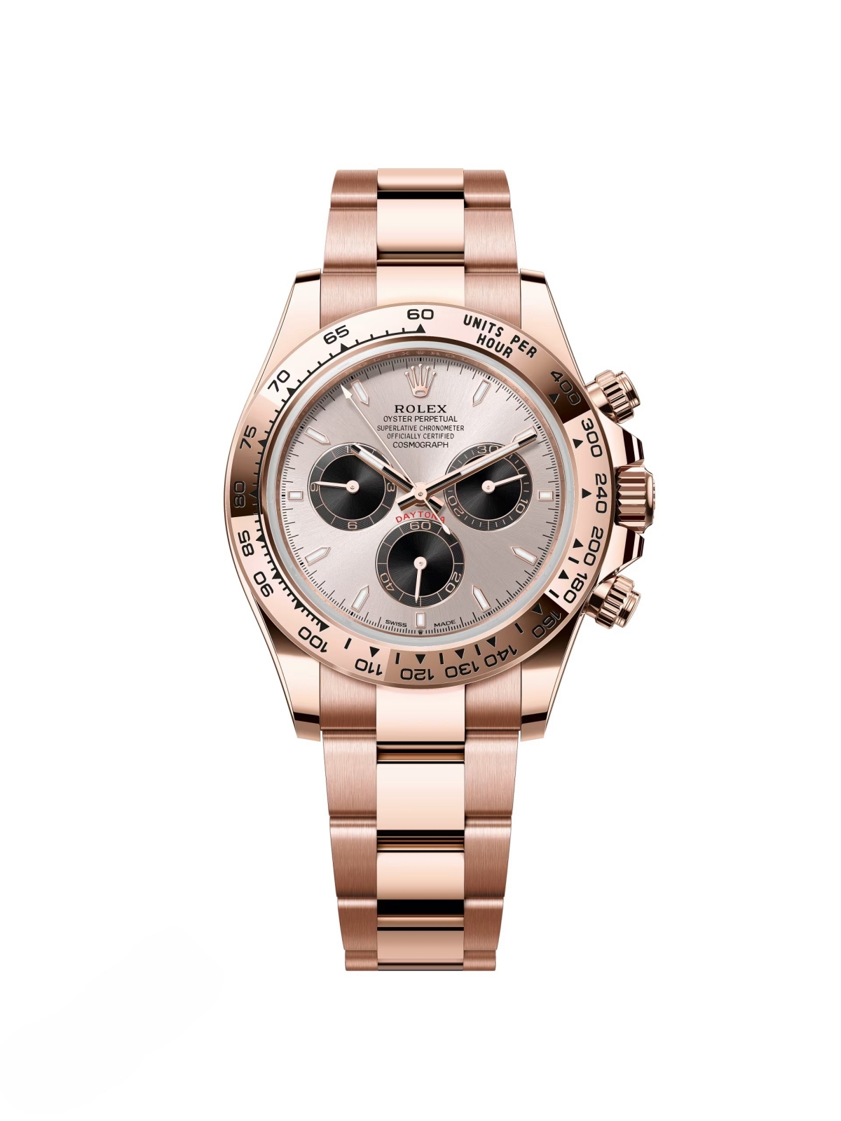 [2026 Mirror Grade]Rolex Daytona 40mm RoseGold sundust Dial m126505-0003
