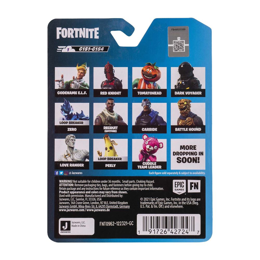 FORTNITEFigurka Fortnite Zoey, 6,5 cm, ruchoma