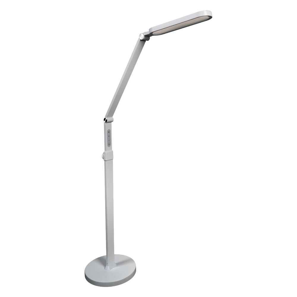 SANICO Lampa podłogowo-biurkowa LED Sanico Goldlux Ferrara, 3000-6000K, biała