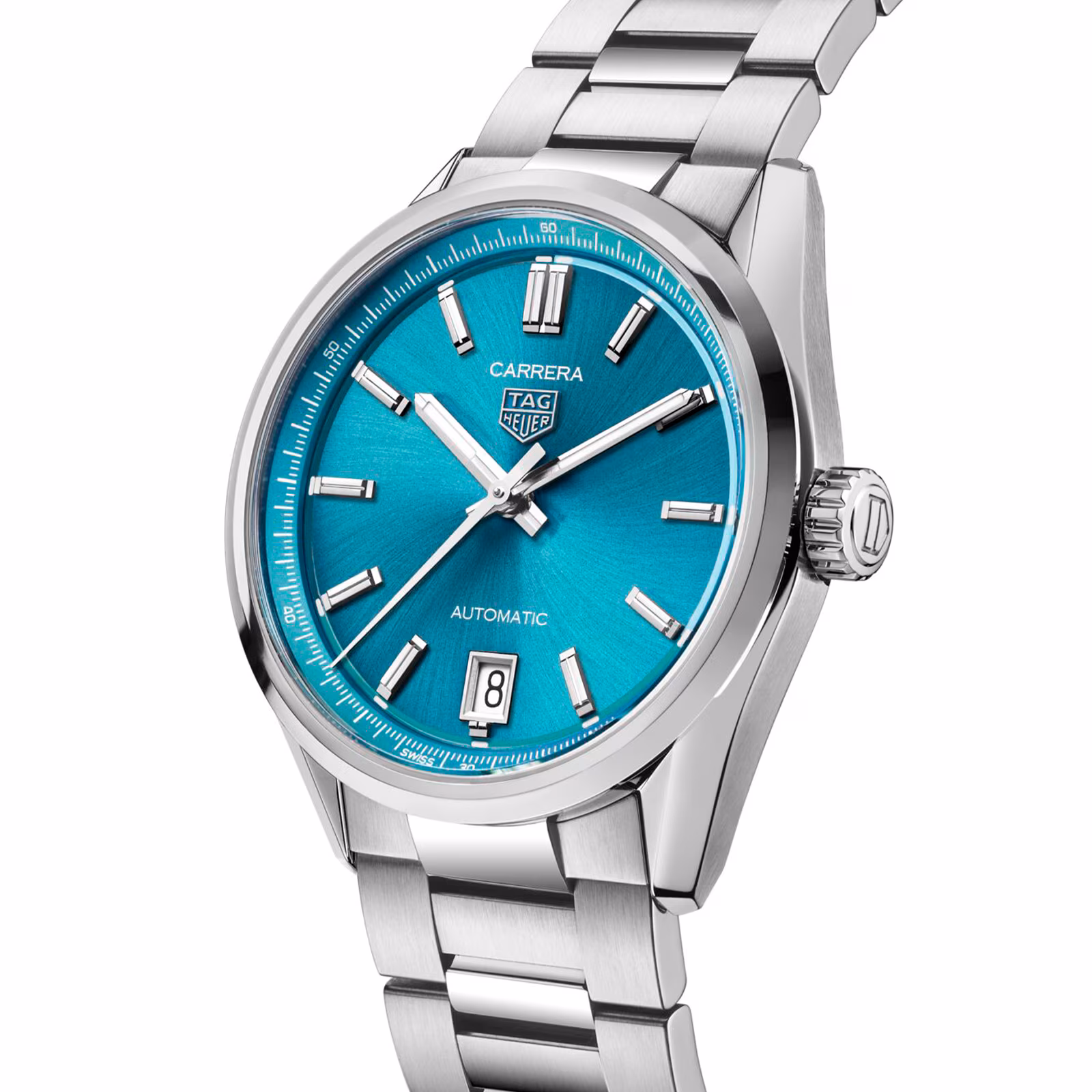 [2026 Mirror Grade]TAG Heuer Carrera Date 36mm Unisex Watch Turquoise WBN2316.BA0001