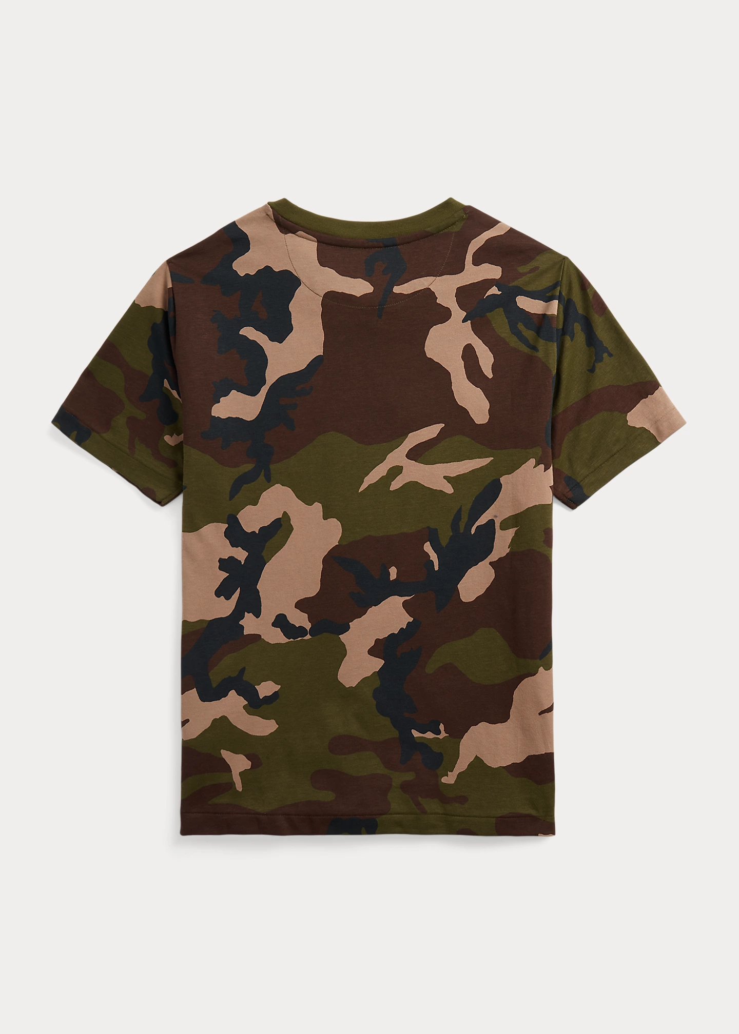 Camo Cotton Jersey Pocket Tee