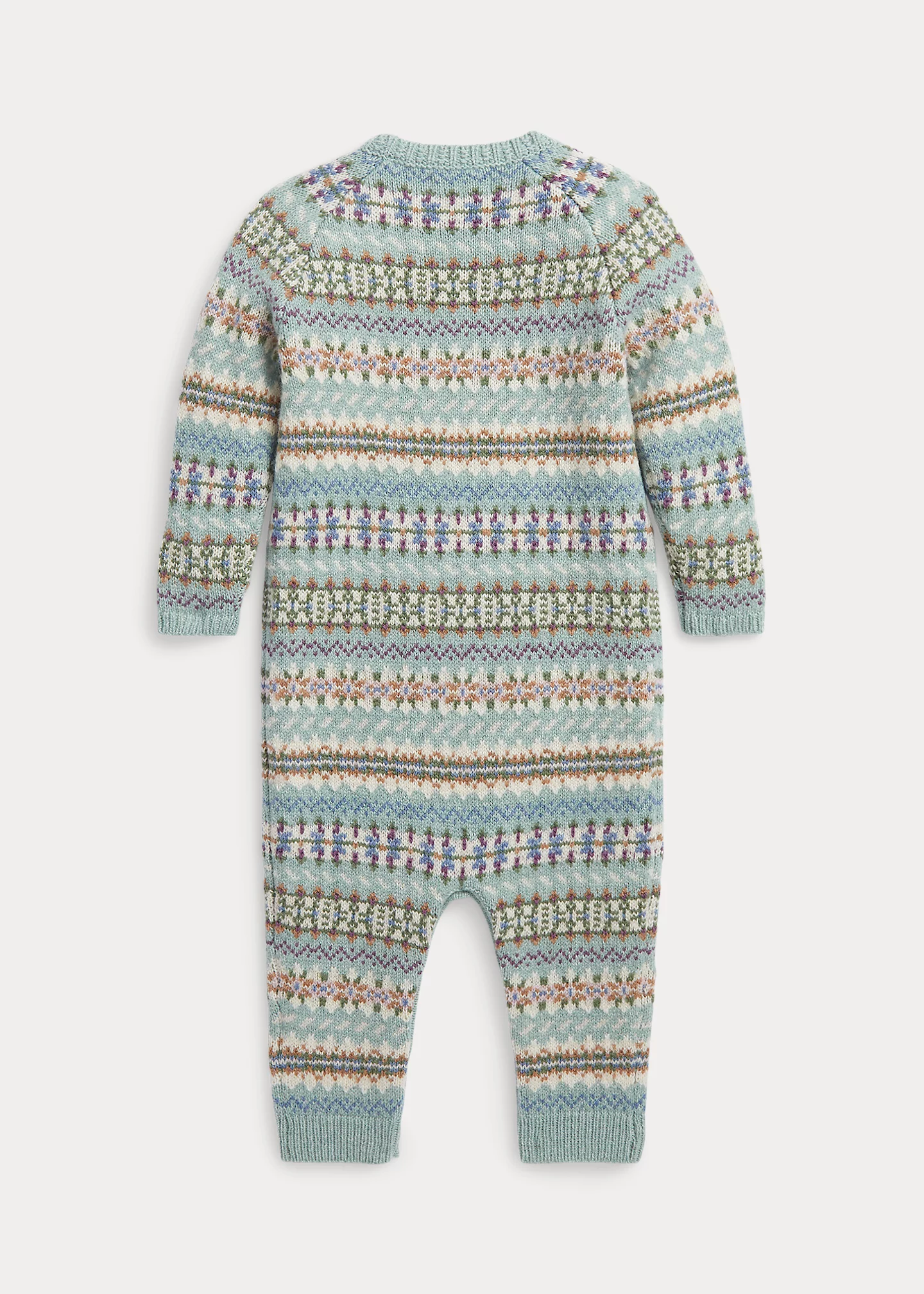 Fair Isle Wool-Blend Sweater Coverall