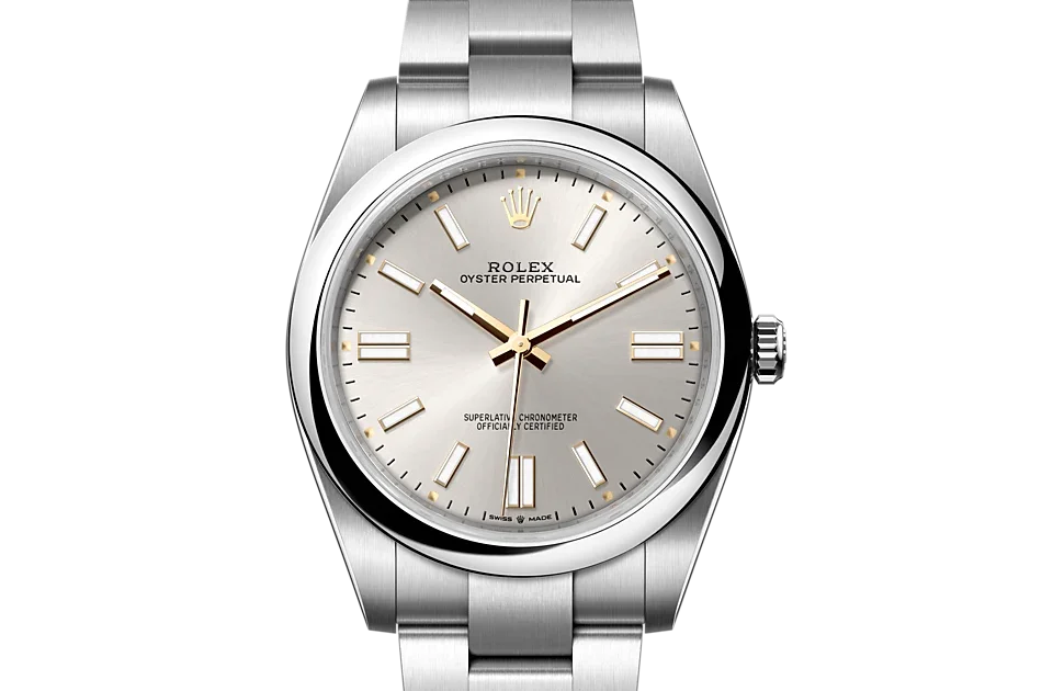 [2026 Mirror Grade]R124300 Oyster-Perpetual Silver - New