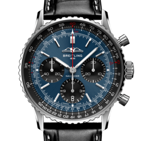 [2026 Mirror Grade]Breitling AB0139241C1P1 Navitimer B01 Blue Dial - Νew