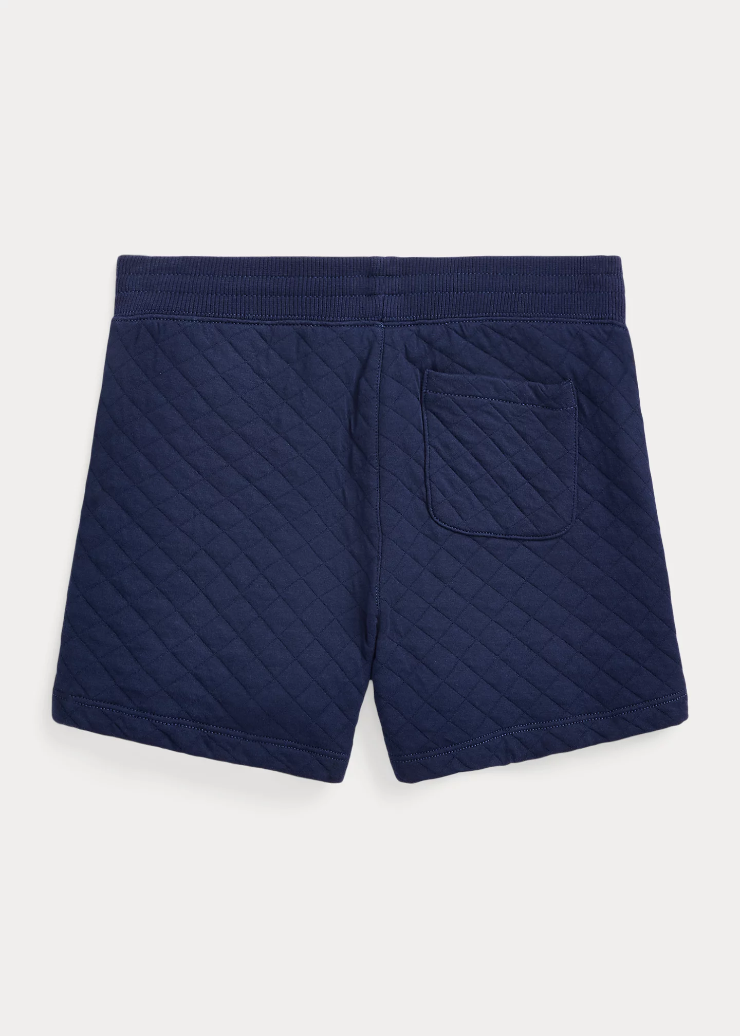 Quilted Cotton-Blend Short