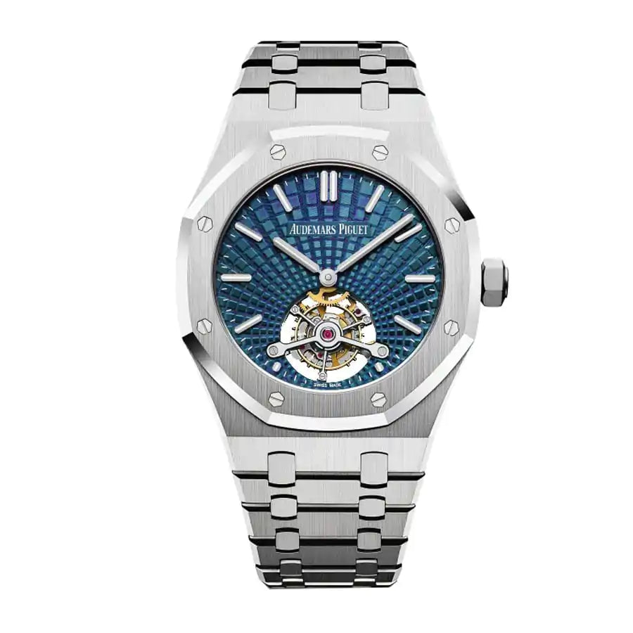 [2026 Mirror Grade]Audemars piguet Royal Oak Selfwinding Tourbillon 41MM Blue Dial Watch