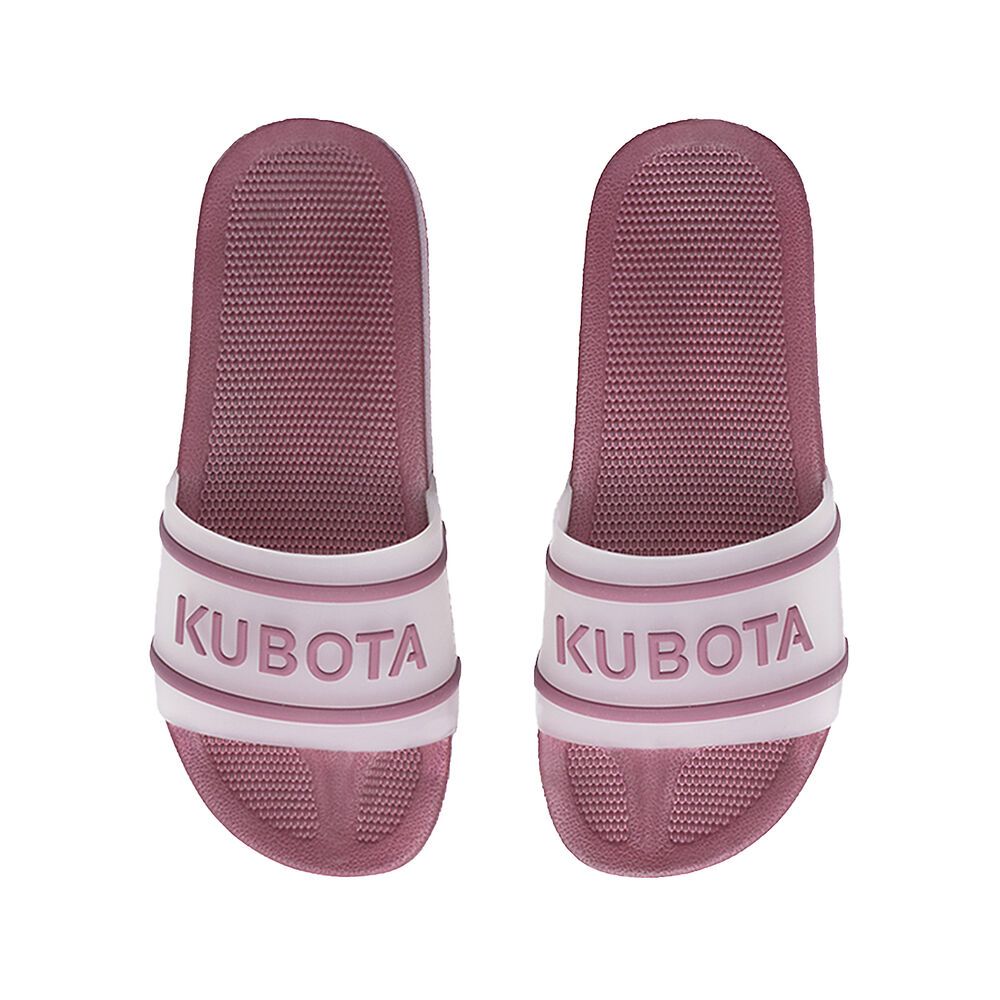 KUBOTA Klapki basenowe Gel, bordowe, żelowe