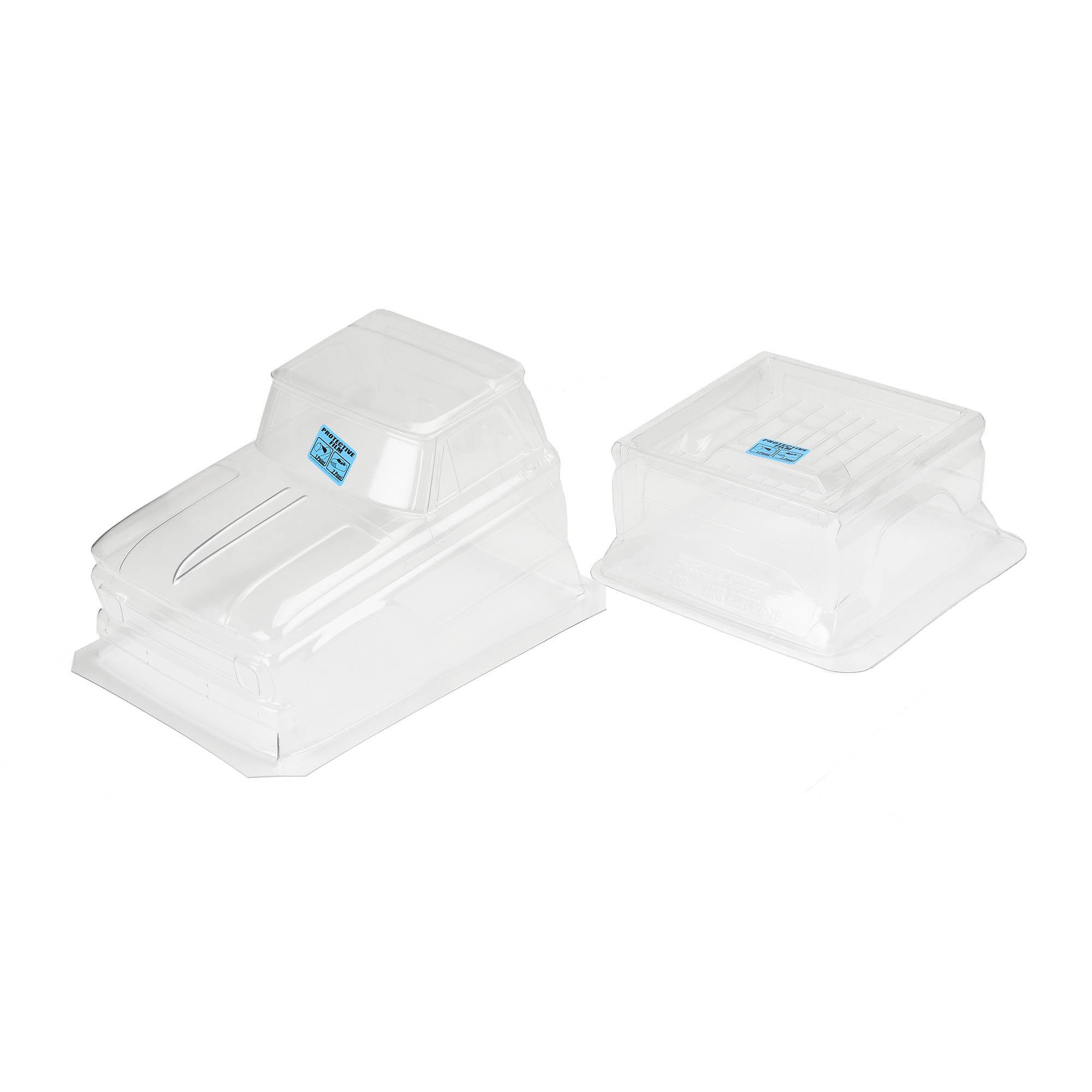 1/10 1966 Chevrolet C-10 Clear Body 12.3