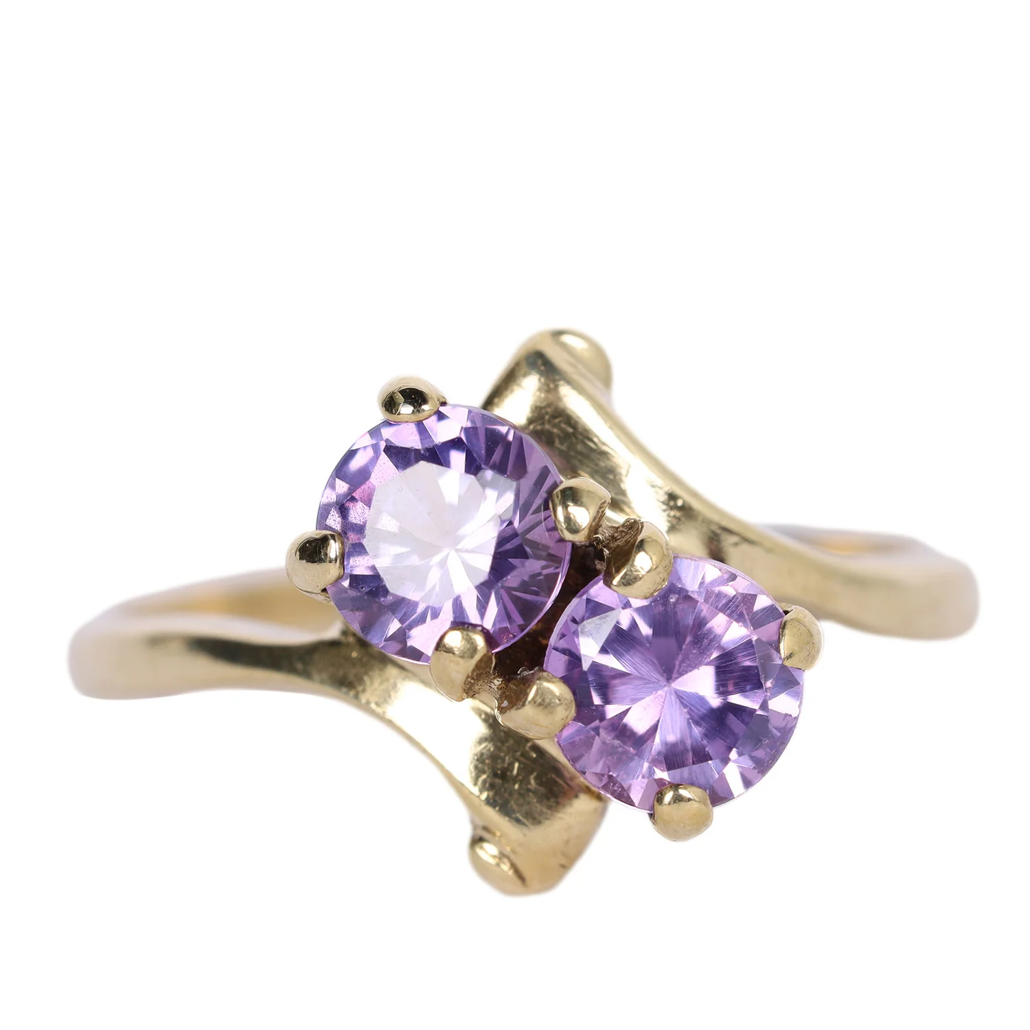 Amethyst Ring Yellow Gold 6.5