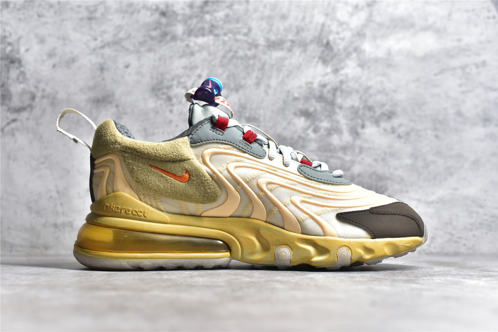 NIKE AIR MAX 270 REACT ENG TRAVIS SCOTT CACTUS TRAILS CT2864-200