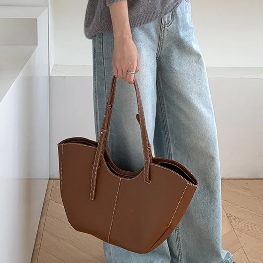 June Vegan Leather Tote
