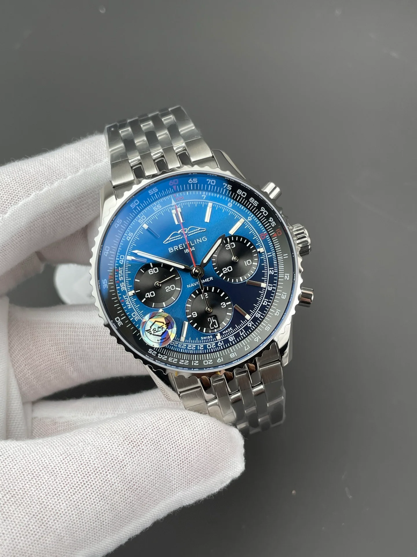 Breitling Chronomat B01 Blue Dial