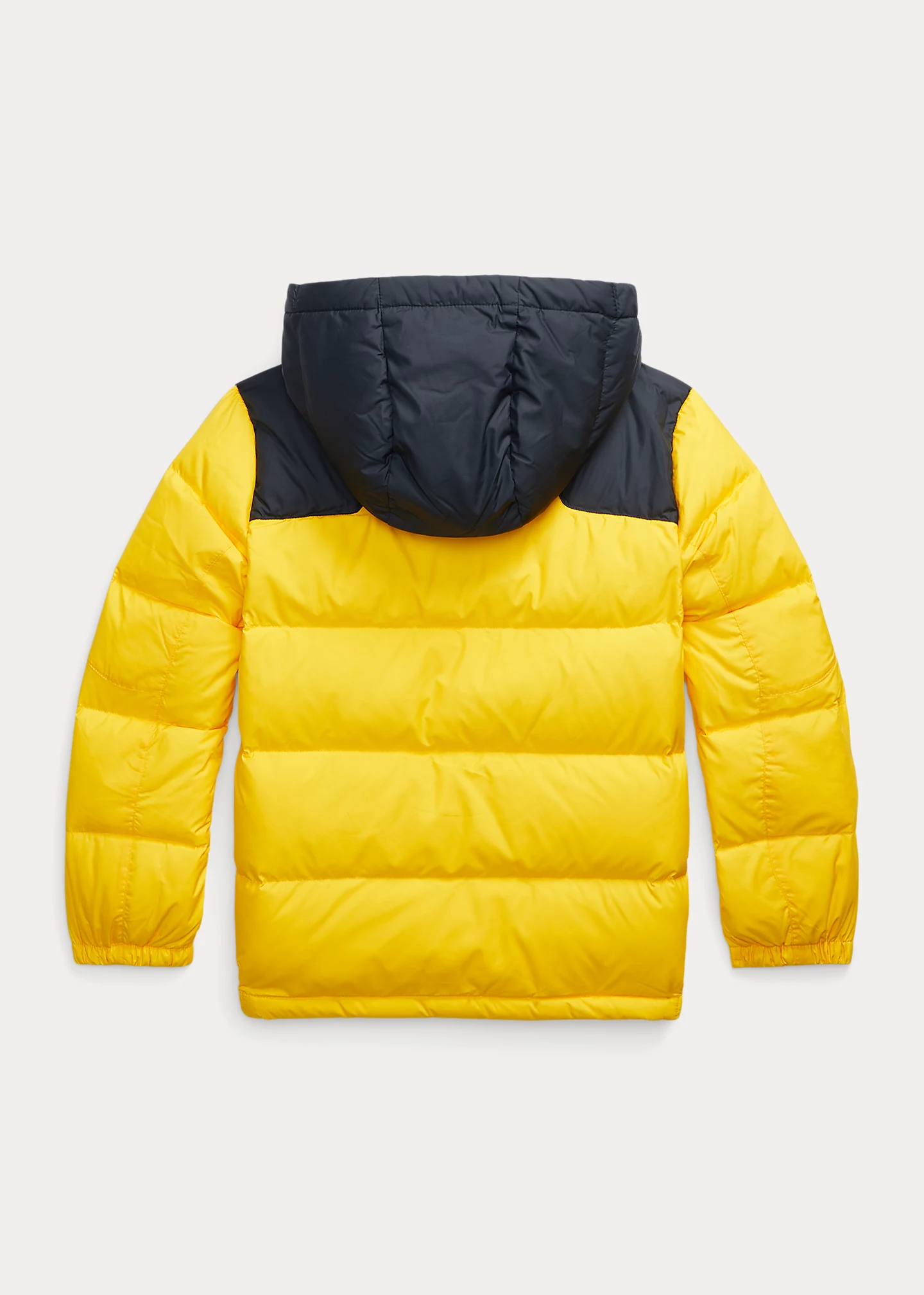 Water-Repellent Down Hooded Jacket