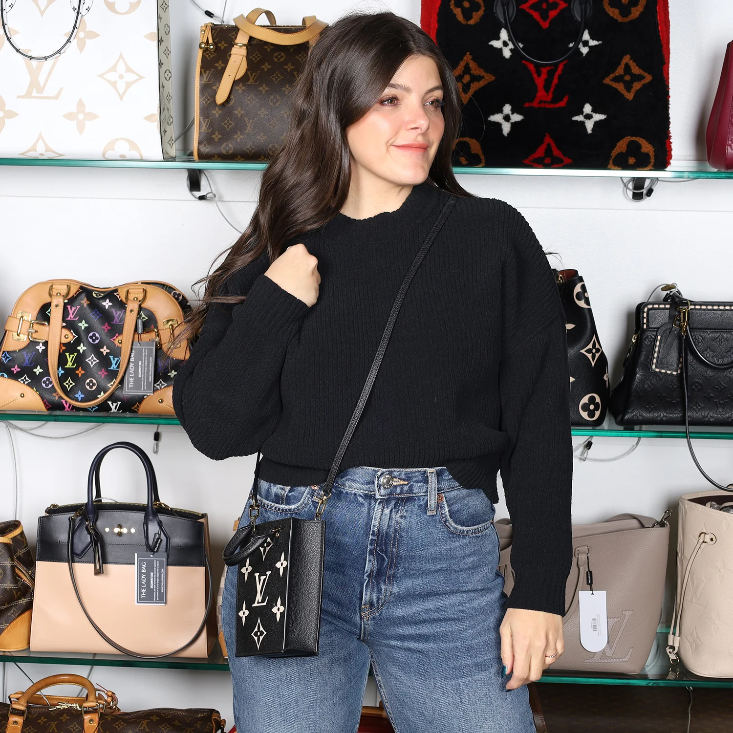 Petit Sac Plat Giant Crossbody Bag