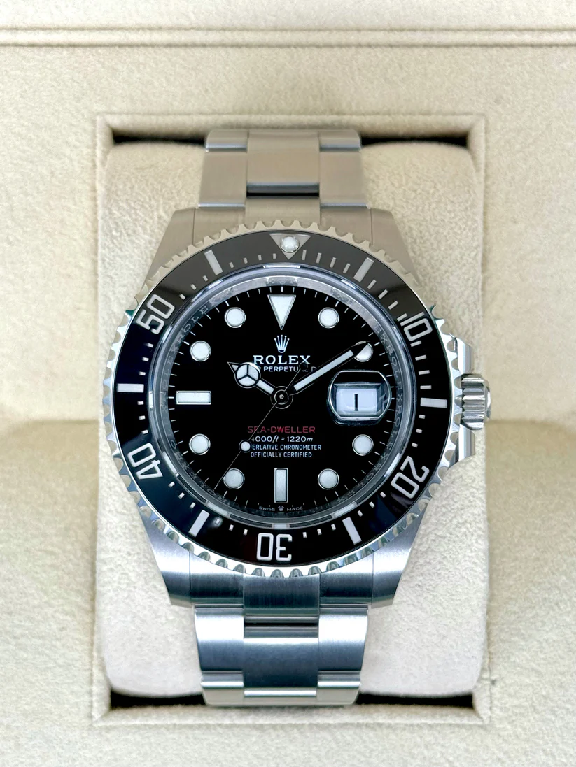 [2026 Mirror Grade]Rolex Sea-Dweller 126600 43mm Black Dial Stainless Steel Mens Watch