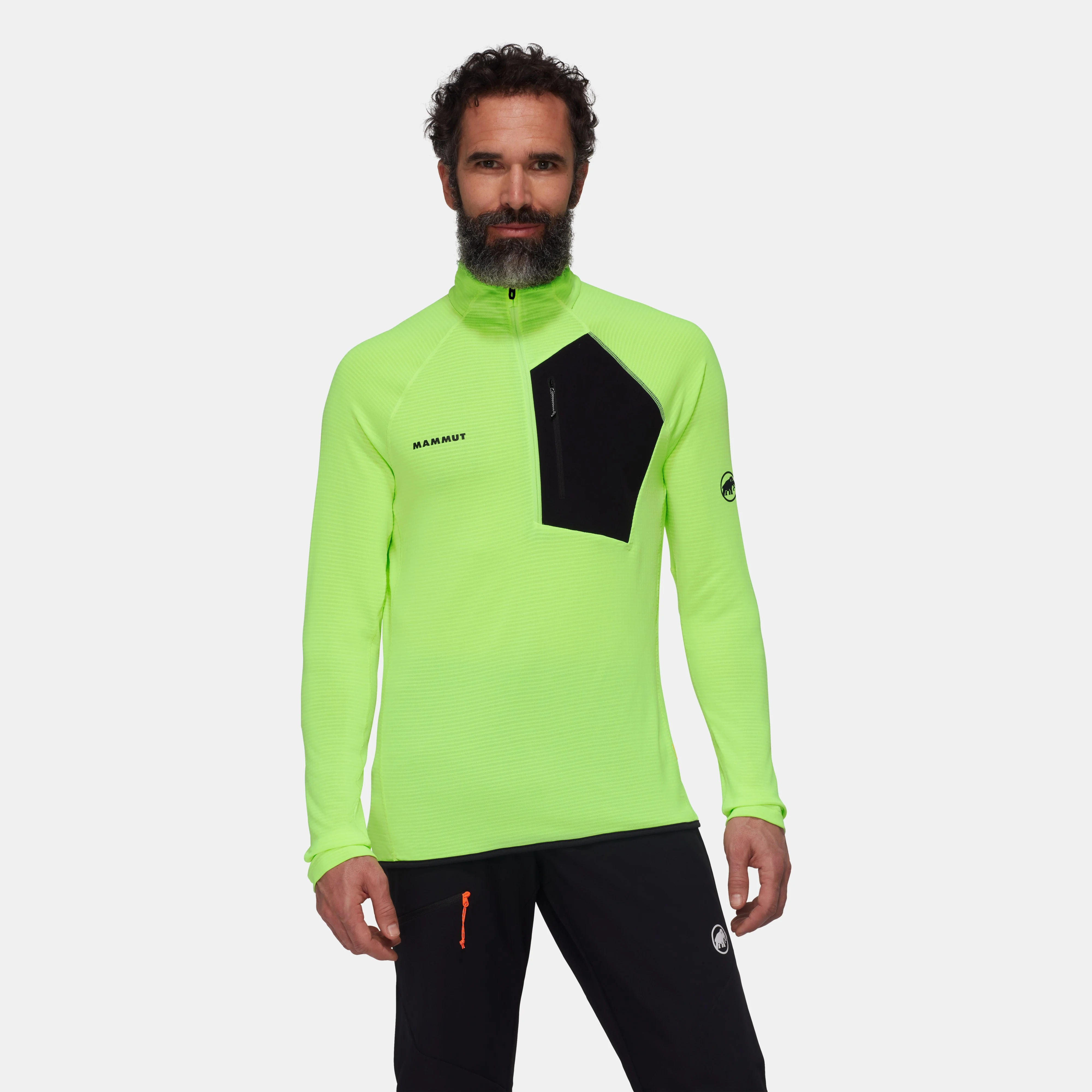 Aenergy Light ML Half Zip Pull Men