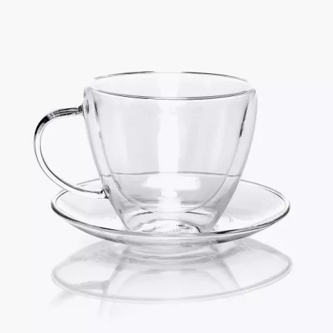 MARKA DUKA Zestaw filiżanek DUKA LISE 2 sztuki 380 ml szkło