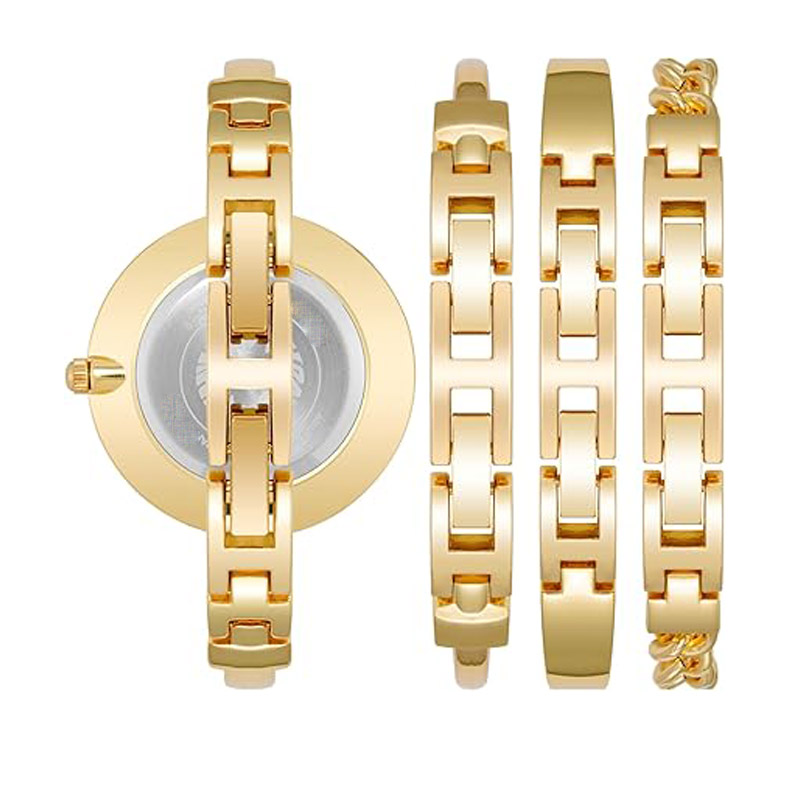 KINDWIN Women's bracelet watch and bracelet set