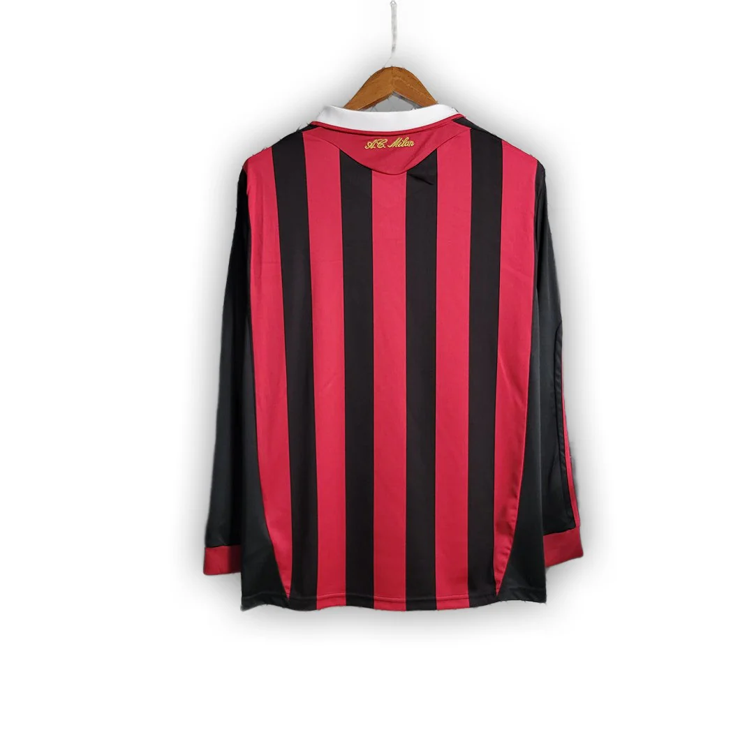 AC Milan 2009/10 Home Long Sleeve