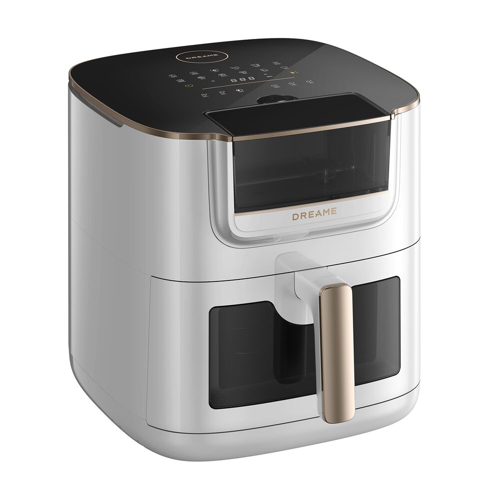 DREAME Air Fryer Frytkownica beztłuszczowa z okienkiem Dreame Tasti AF30, 2300 W, 7 l, biała
