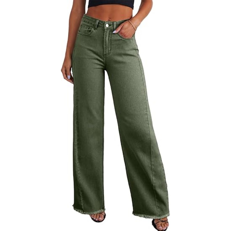 CHICDENLY Women's Wide Leg Jeans