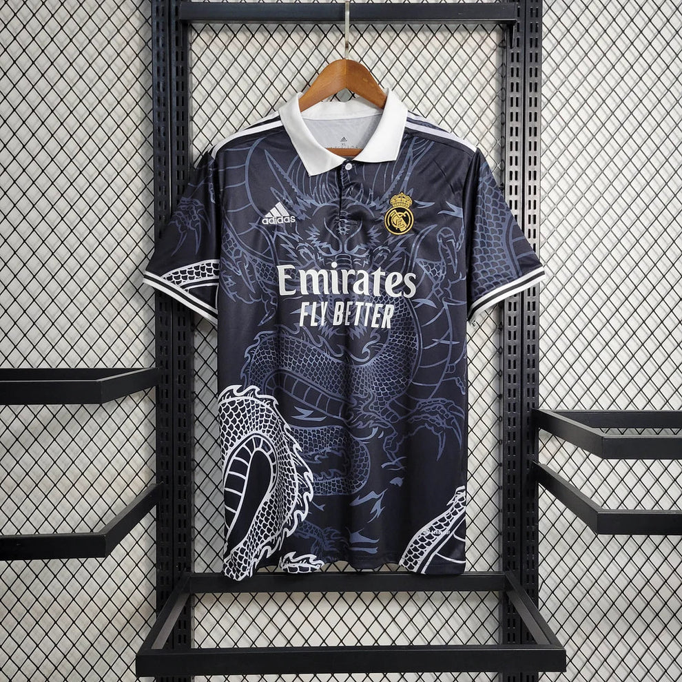Real Madrid Soccer Jersey Dragon Special Edition Custom Shirt 2025/26
