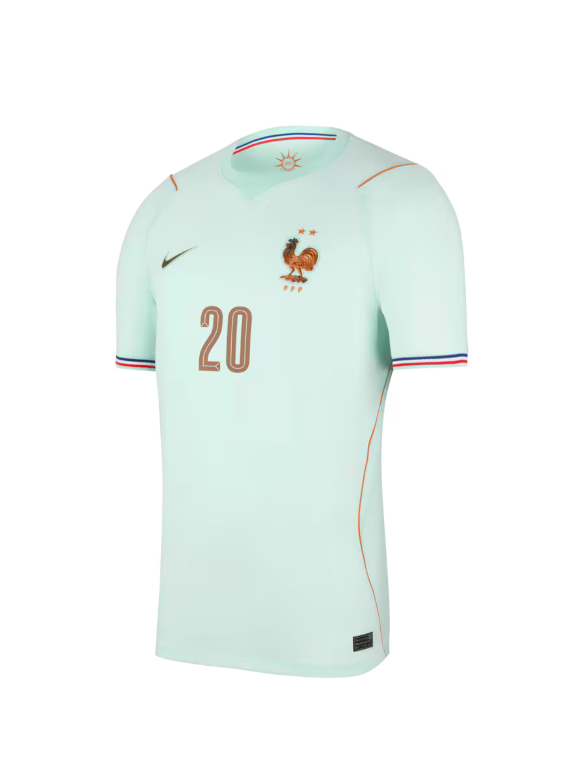 World Cup 2026 DOUE #20 France Football Jersey Away Shirt,Can Custom Name Number