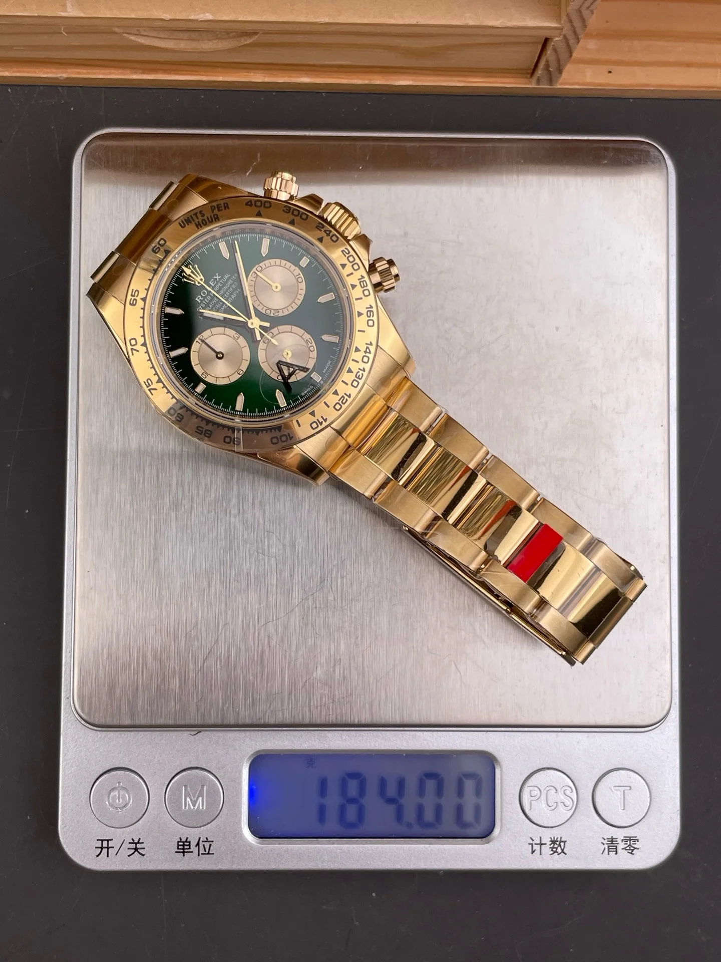 New Daytona Green Gold