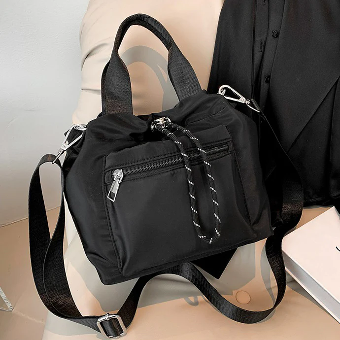 Nova Nylon Drawstring Bag