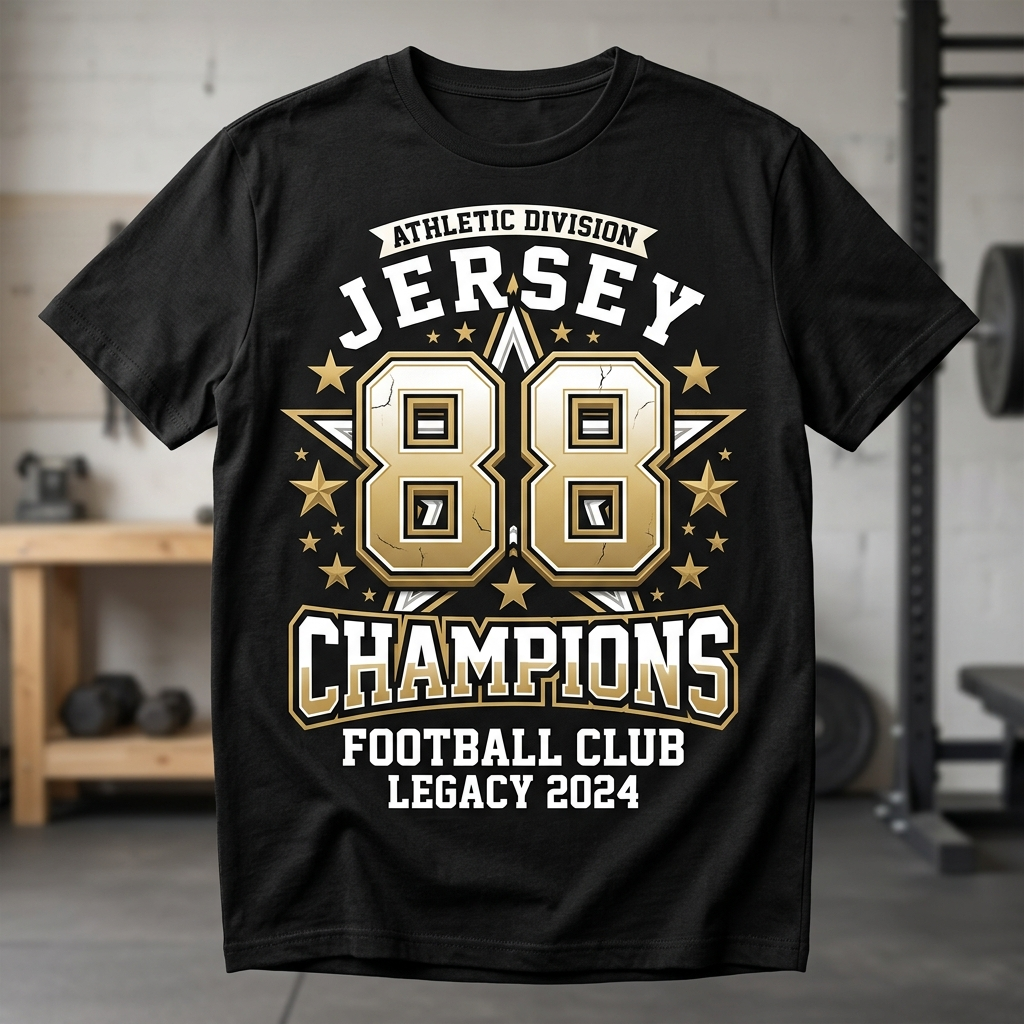 Unisex Loose Fit T-Shirt 100% Cotton Soft Comfortable Summer Casual Printed Top Soccer