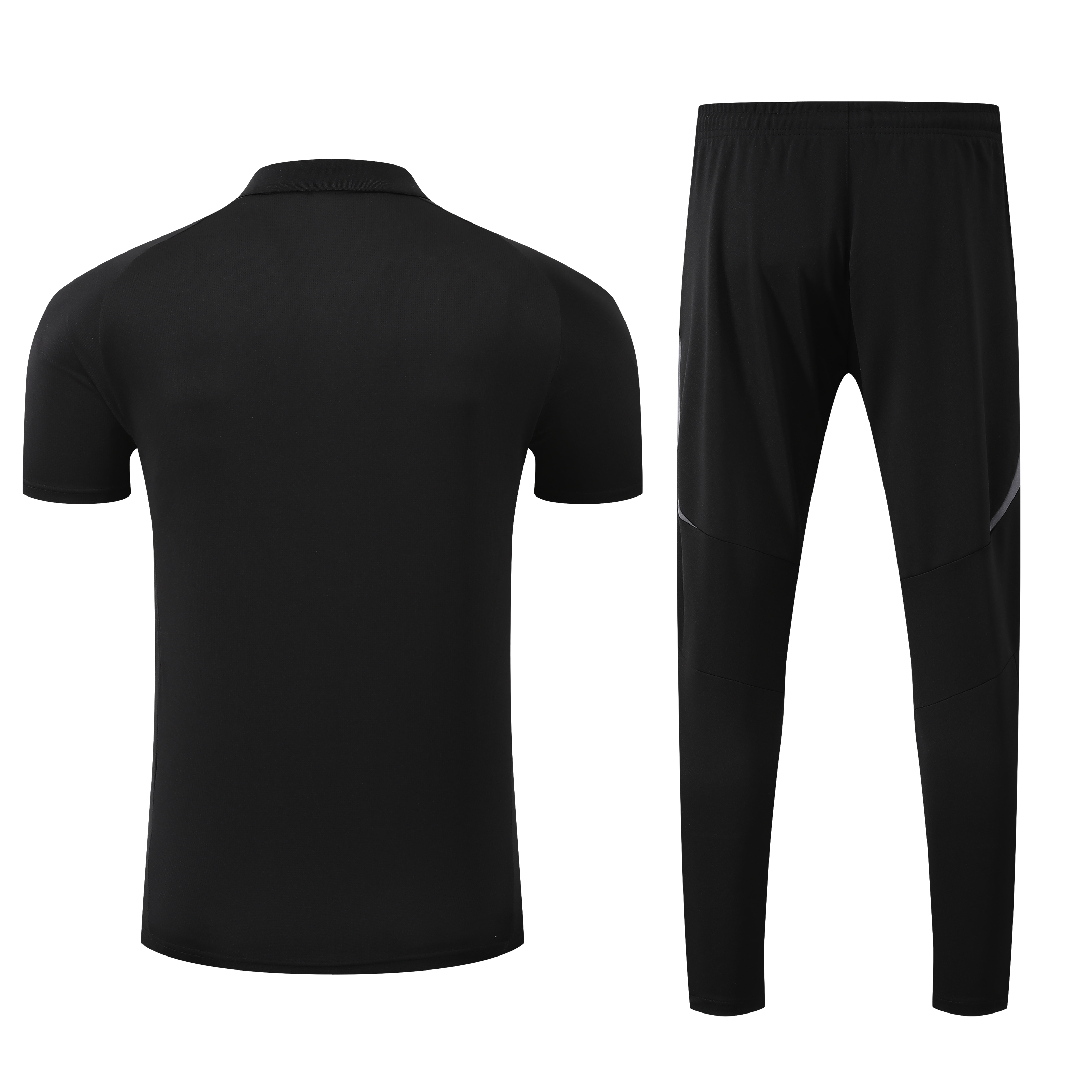 Al Nassr Training Kit (Polo+Pants) Black 2025/26