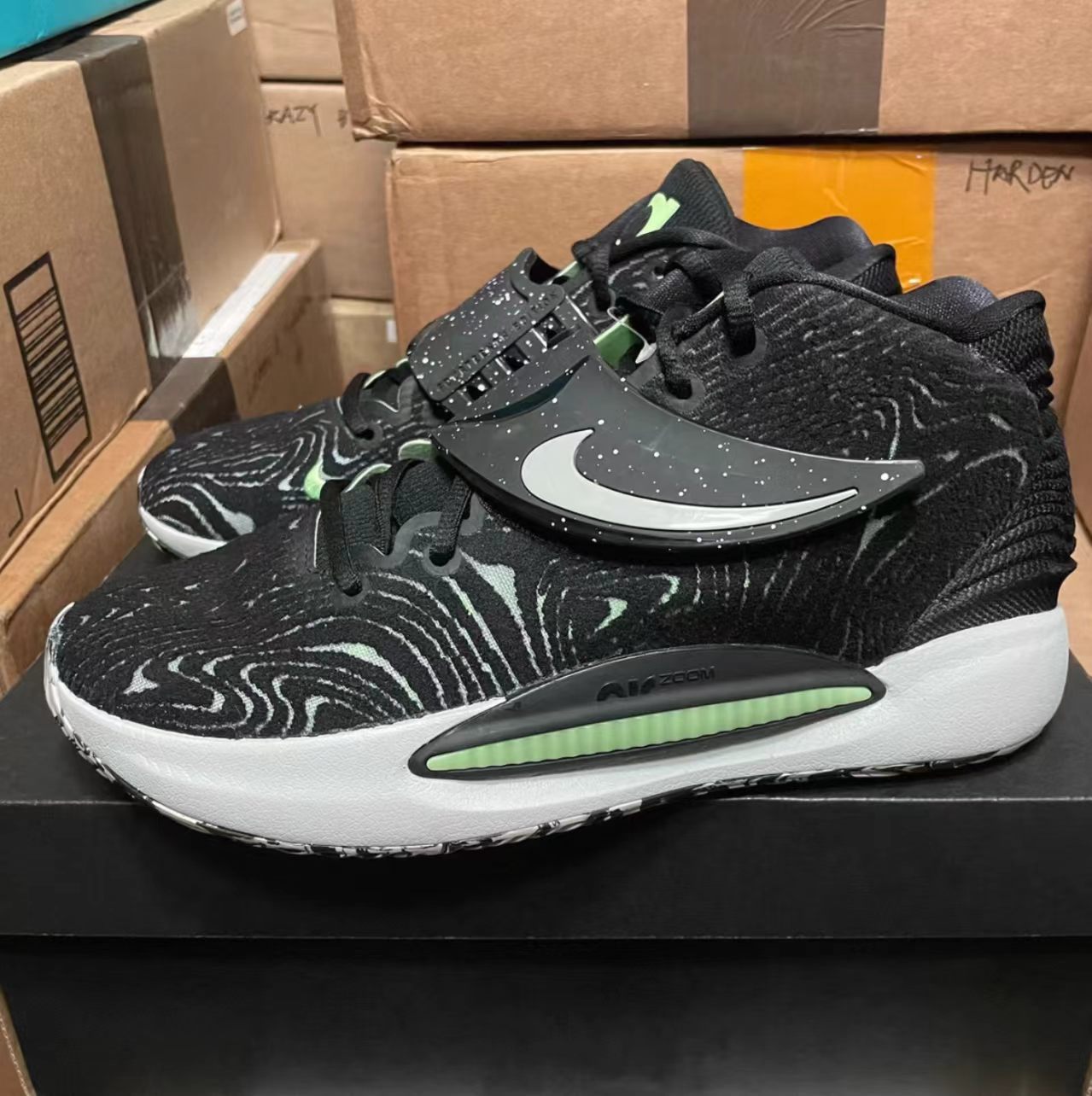 Nike KD 14 EP 'Black Ghost Green'