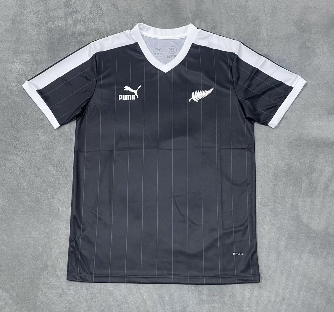 New Zealand Soccer Jersey Away Custom Shirt 2025