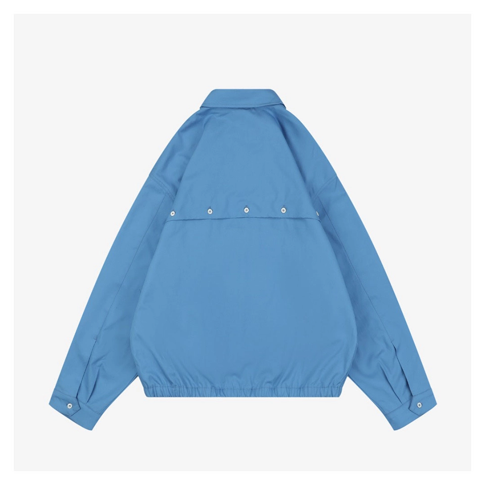 MM Embroidered Logo Poplin Jacket