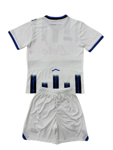 Atalanta BC Soccer Jersey Away Kids Kit Jersey+Shorts 2025/26