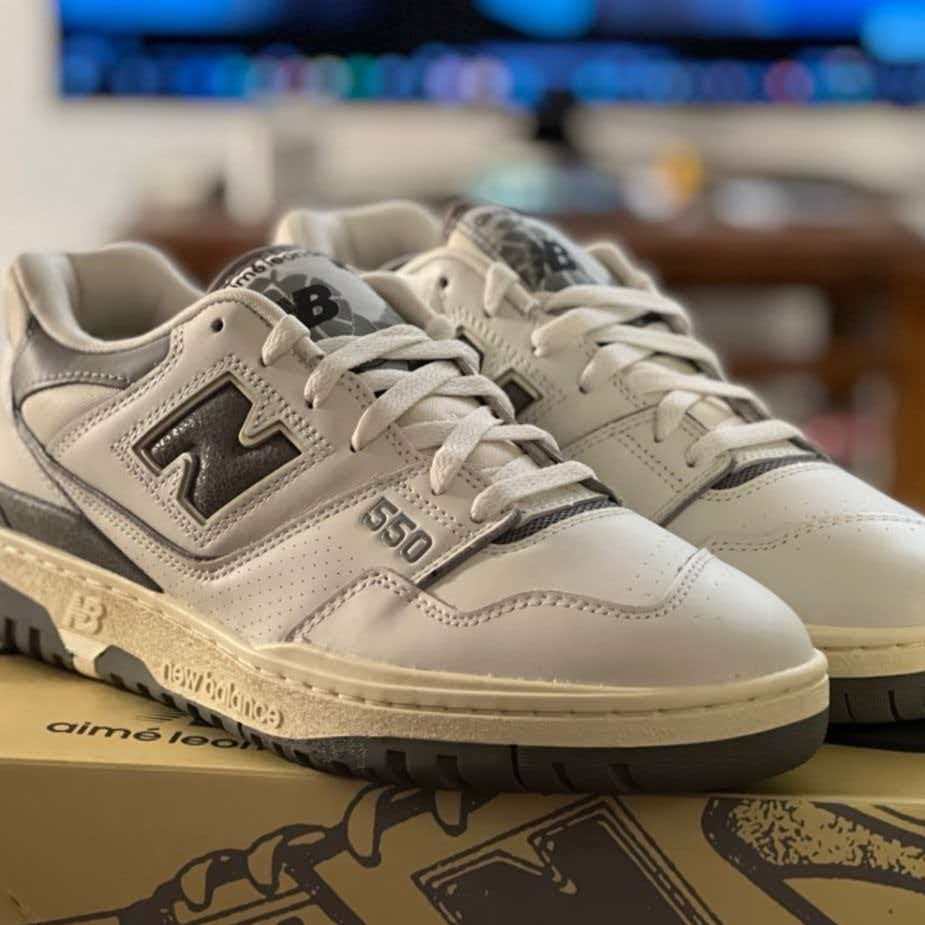New Balance 550 'Turtledove White / Raincloud'