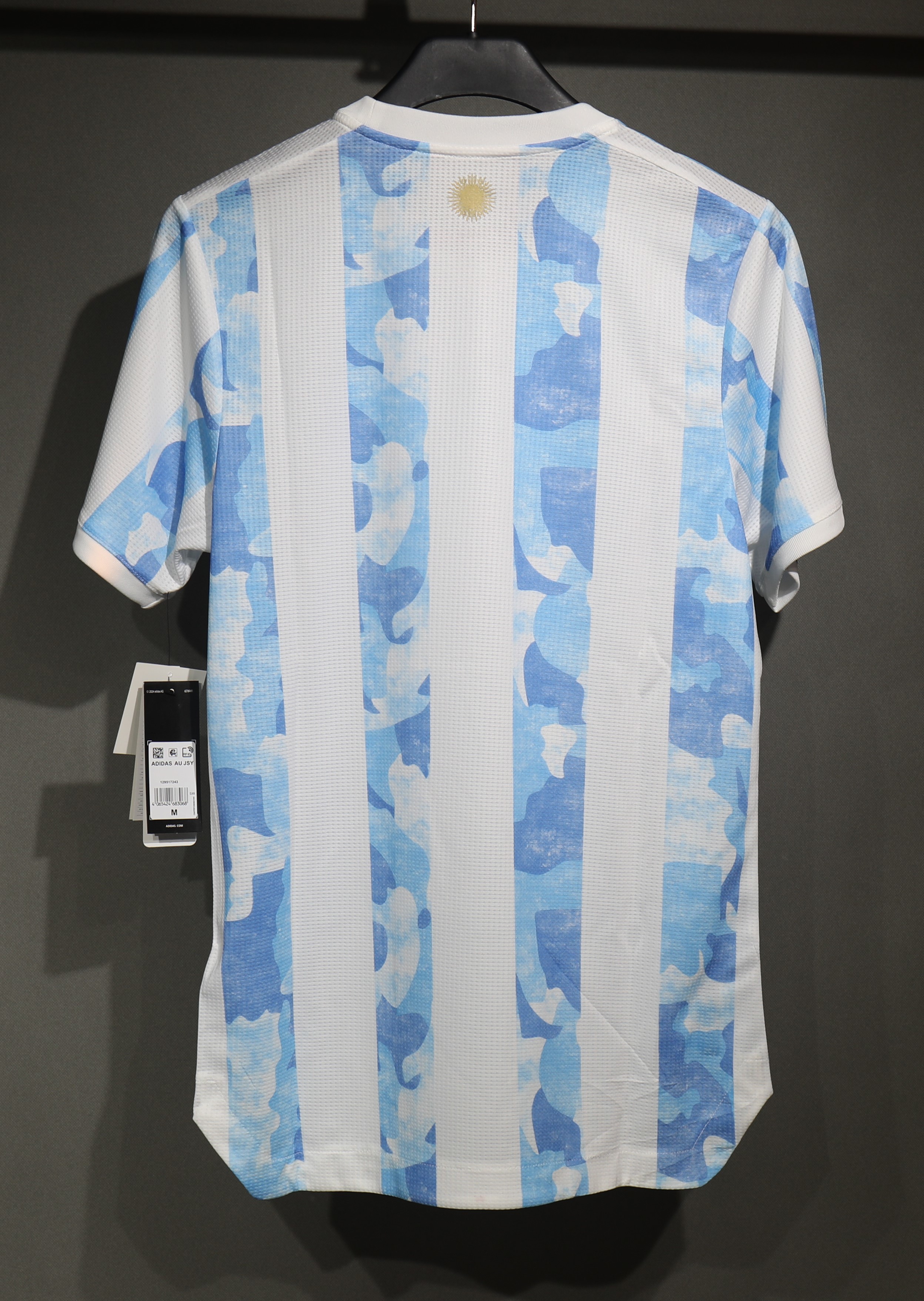 Argentina Retro Authentic Jersey Home Football Jersey 2021
