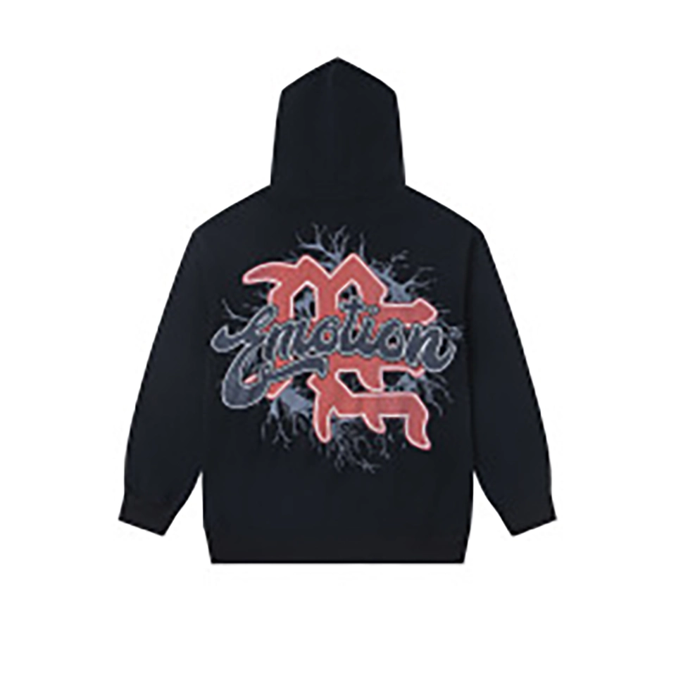 Mixed Emotion Fallen Angel Black Hoodie
