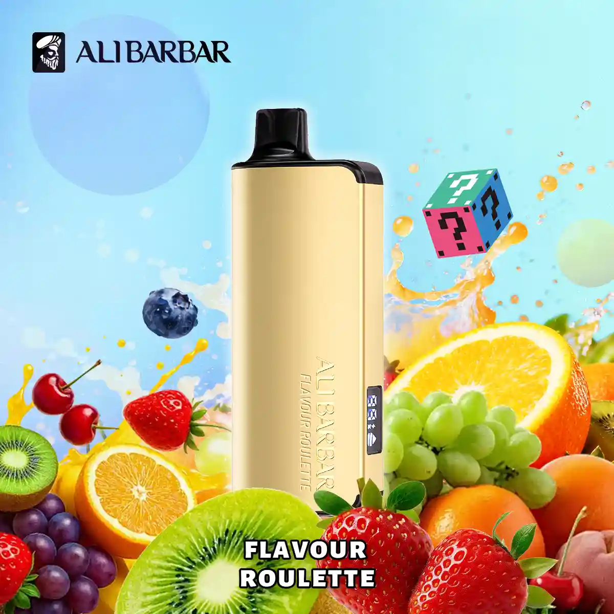 ALIBARBAR INGOT 9000 Puffs – Flavour roulette